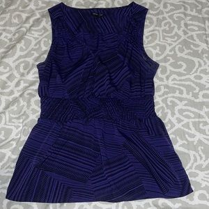 Banana Republic Purple/Black Dress Tank
